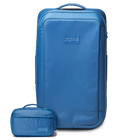 Trousse de toilette polochon à roulettes 30" bleu élémentaire (ensemble)  - voir - 1