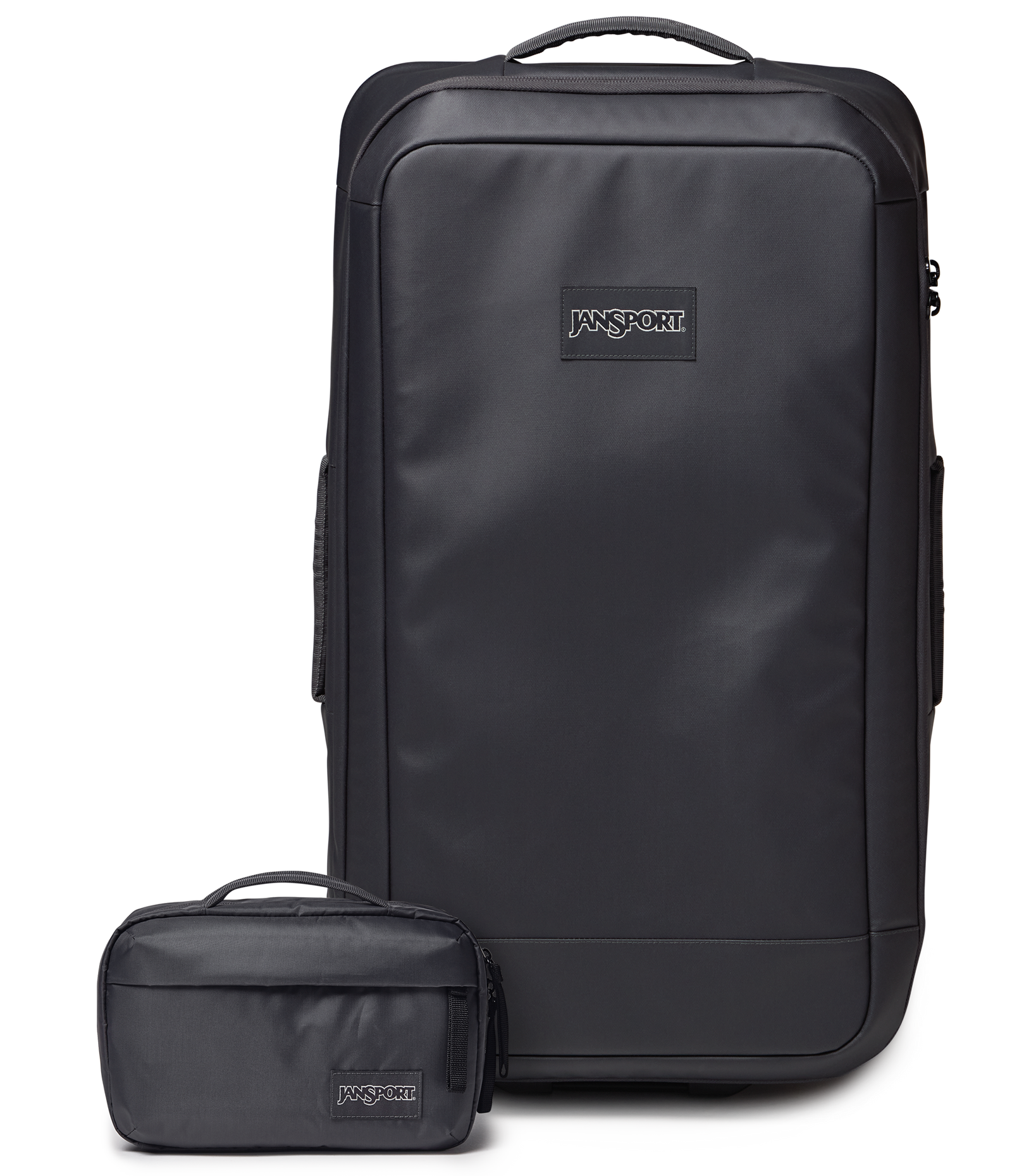30" Rolling Duffel Toiletry Bag Smokey Grit Set  - ver - 1