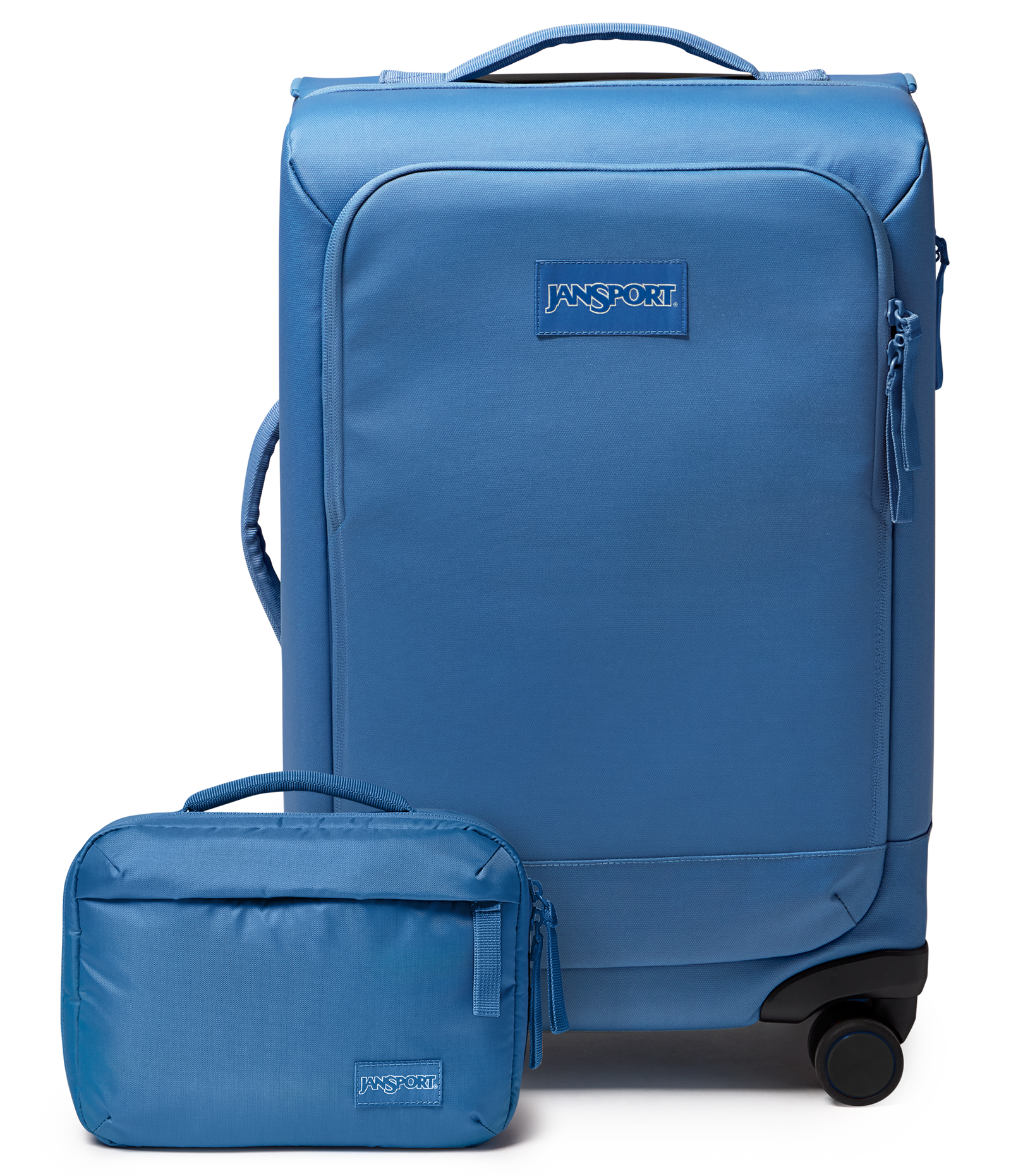 22" Carry On Luggage Tech Organizer Elemental Blue Set  - ver - 1
