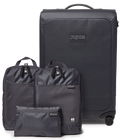 26" Checked Luggage Packing Cubes Smokey Grit Set  - ver - 1